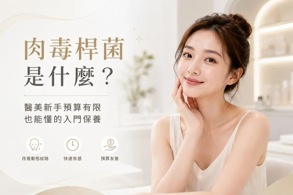 肉毒桿菌是什麼？ 醫美新手預算有限也能懂的入門保養