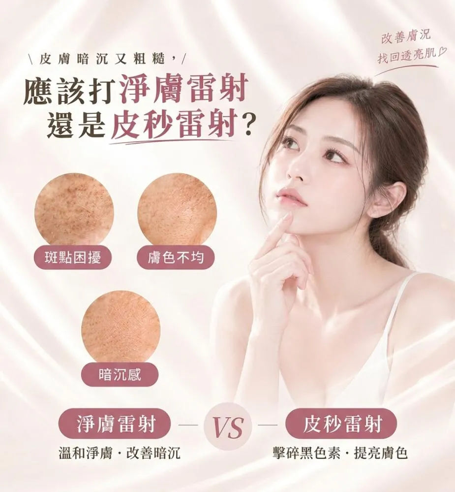  淨膚雷射是什麼？跟皮秒雷射差在哪－玥顏皮膚科八德醫美