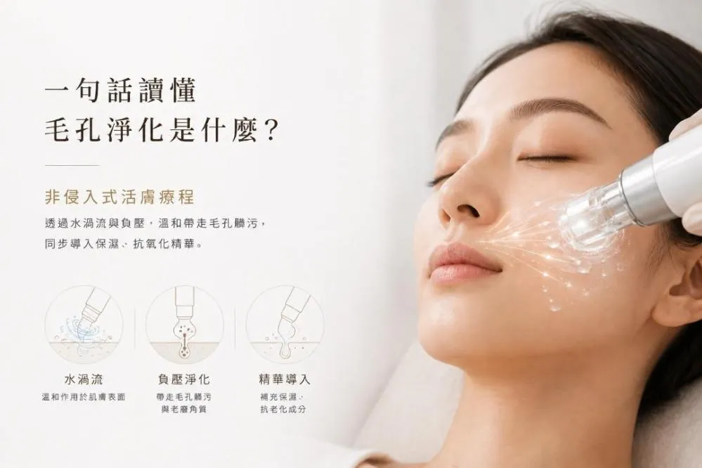 毛孔淨化是什麼-水飛梭毛孔淨化