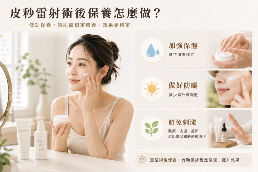 皮秒雷射術後保養