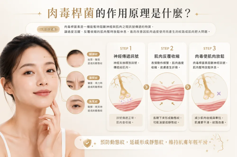 肉毒桿菌的作用原理是什麼